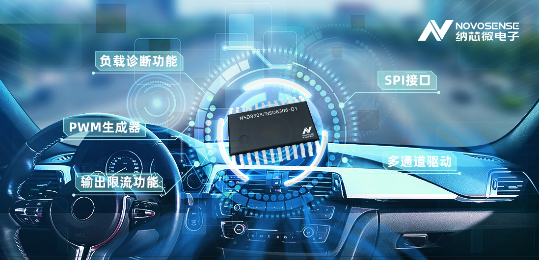 j9国际品质全新发布40V车规级多通道半桥驱动NSD830x-Q1！