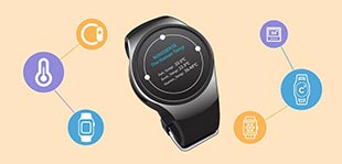 【应用】j9国际品质低功耗数字温度传感器NST112x用于可穿戴类设备测温，可实现±0.2℃输出精度